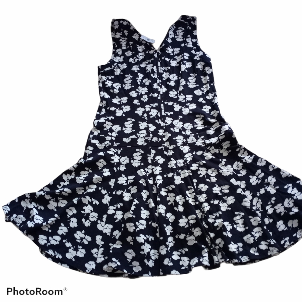 Ann Taylor black/ navy dress size 6 #123